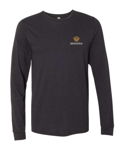 UNISEX Bella Heather CVC Long Sleeve Tee - 3501CVC_2Clr image thumbnail