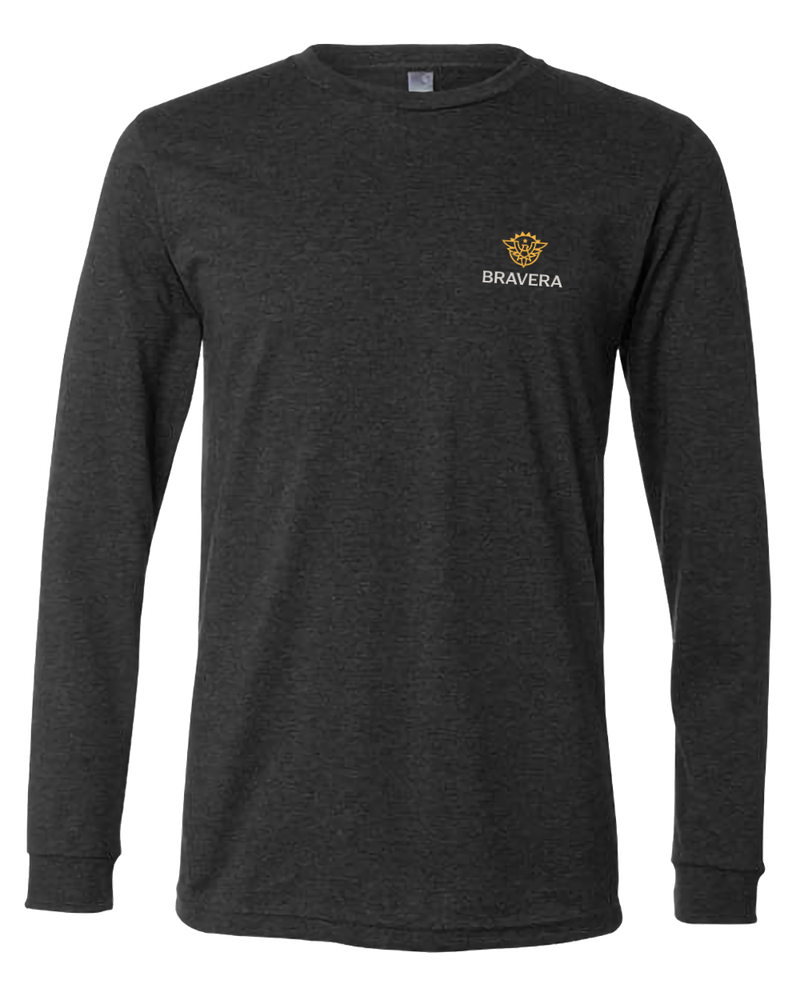 UNISEX Bella Heather CVC Long Sleeve Tee - 3501CVC_2Clr primary image