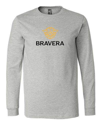UNISEX Bella Heather CVC Long Sleeve Tee - 3501CVC_2Clr Front image thumbnail