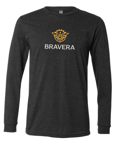 UNISEX Bella Heather CVC Long Sleeve Tee - 3501CVC_2Clr Front image thumbnail