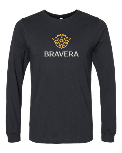 UNISEX Bella Heather CVC Long Sleeve Tee - 3501CVC_2Clr Front image thumbnail