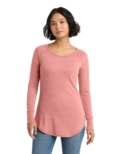 LADIES District Perfect Tri Long Sleeve Tunic Tee - DT132L_1Clr image thumbnail