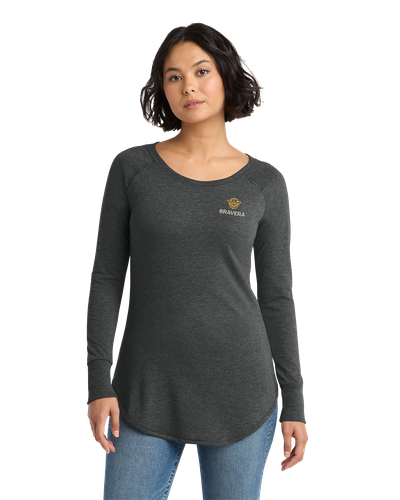 LADIES District Perfect Tri Long Sleeve Tunic Tee - DT132L_2Clr image thumbnail