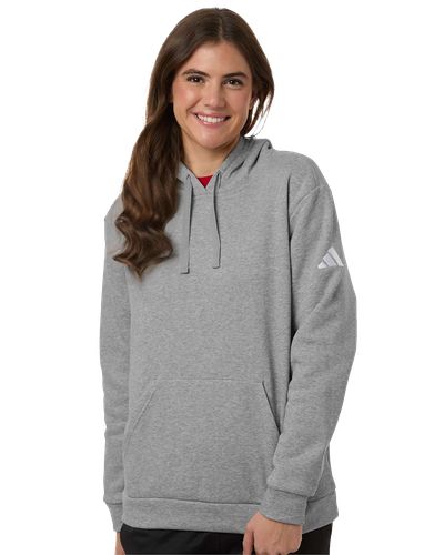 LADIES Adidas Fleece Hoodie - AT204_1Clr Front image thumbnail