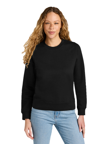 LADIES District V.I.T. Fleece Crew - DT6105_1Clr Front image thumbnail