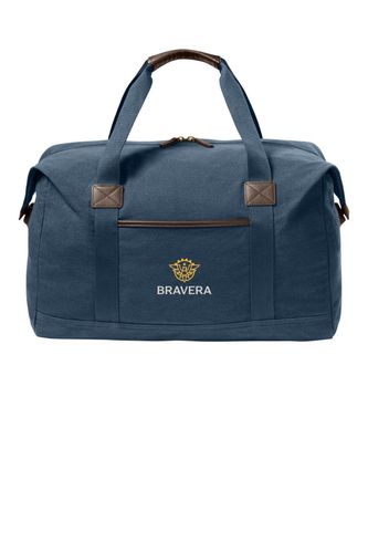 Port Authority Washed Canvas Duffel - BG8030_2Clr image thumbnail