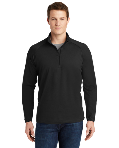MEN'S BIG & TALL Sport-Tek Tall Sport-Wick Stretch 1/4 Zip - TST850_1Clr image thumbnail