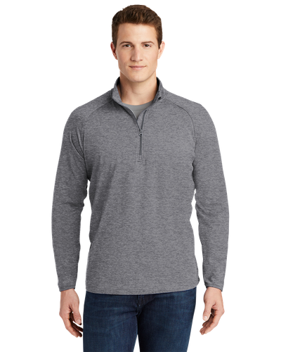 MEN'S BIG & TALL Sport-Tek Tall Sport-Wick Stretch 1/4 Zip - TST850_1Clr image thumbnail