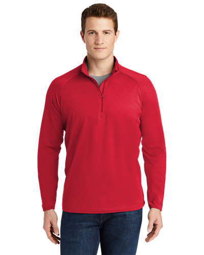 MEN'S BIG & TALL Sport-Tek Tall Sport-Wick Stretch 1/4 Zip - TST850_1Clr image thumbnail