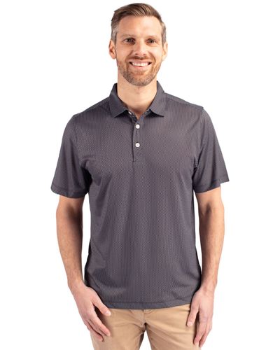 MEN'S BIG & TALL Cutter & Buck Pike Eco Symmetry Print Stretch Recycled Polo - BCK01284_1Clr image thumbnail
