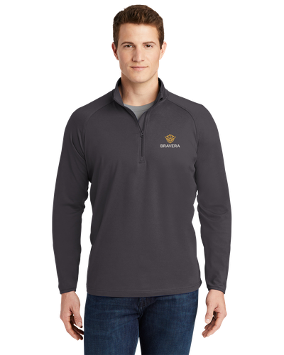 MEN'S BIG & TALL Sport-Tek Tall Sport-Wick Stretch 1/4 Zip - TST850_2Clr image thumbnail