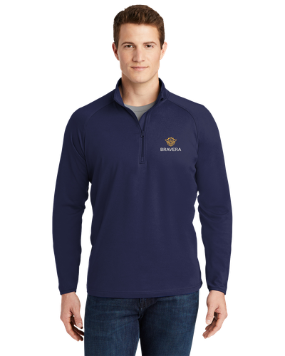 MEN'S BIG & TALL Sport-Tek Tall Sport-Wick Stretch 1/4 Zip - TST850_2Clr image thumbnail