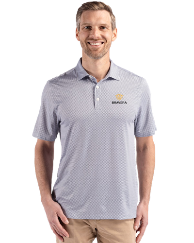 MEN'S BIG & TALL Cutter & Buck Pike Eco Diamond Dot Print Recycled Polo - BCK01343_2Clr image thumbnail