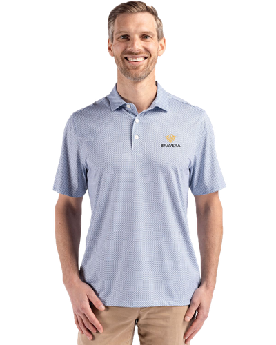 MEN'S BIG & TALL Cutter & Buck Pike Eco Diamond Dot Print Recycled Polo - BCK01343_2Clr image thumbnail