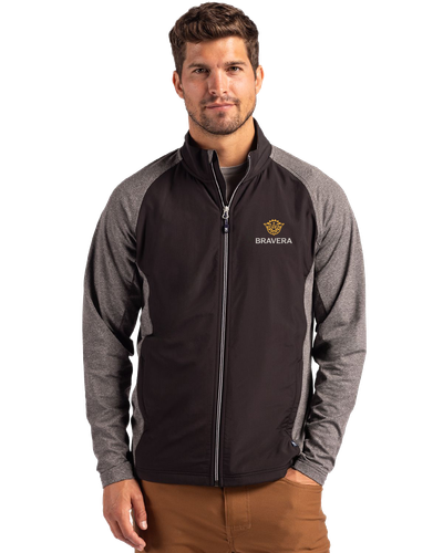 MEN'S BIG & TALL Cutter & Buck Adapt Eco Knit Hybrid Recycled Jacket - BCC00032_2Clr image thumbnail