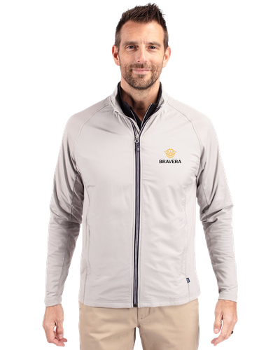 MEN'S BIG & TALL Cutter & Buck Adapt Eco Knit Hybrid Recycled Jacket - BCC00032_2Clr image thumbnail