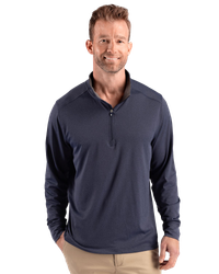 Image of MEN'S BIG & TALL Cutter & Buck Forge Epic Confidence Recycled 1/4 Zip - BCK01373_1Clr