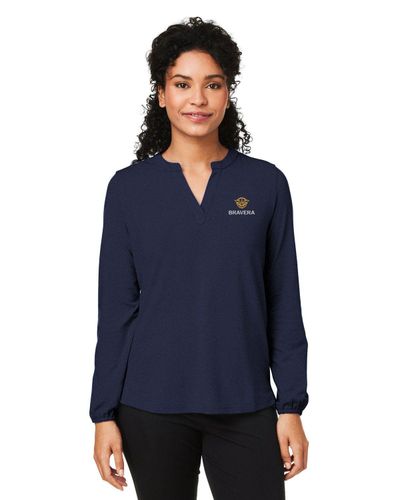 LADIES Devon & Jones Raleigh Half-Placket Knit Top - DP122W_2Clr image thumbnail