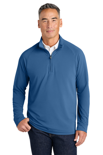 MEN'S Brooks Brothers Luxe Performance 1/4 Zip - BB18214_1Clr image thumbnail
