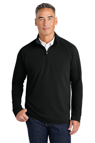 MEN'S Brooks Brothers Luxe Performance 1/4 Zip - BB18214_1Clr image thumbnail