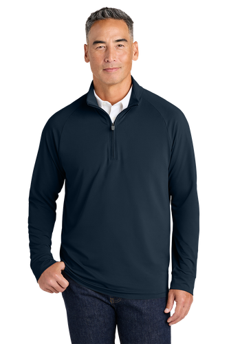 MEN'S Brooks Brothers Luxe Performance 1/4 Zip - BB18214_1Clr image thumbnail