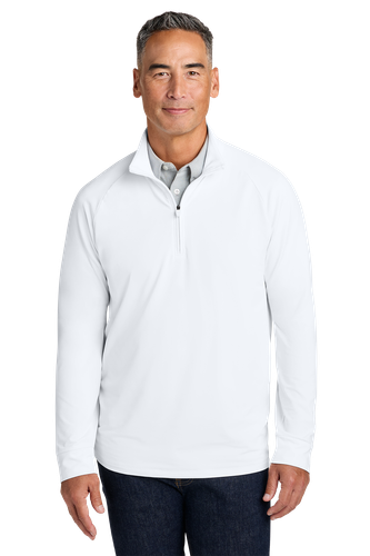 MEN'S Brooks Brothers Luxe Performance 1/4 Zip - BB18214_1Clr image thumbnail