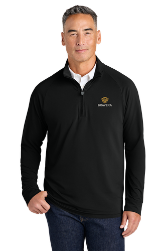 MEN'S Brooks Brothers Luxe Performance 1/4 Zip - BB18214_2Clr image thumbnail