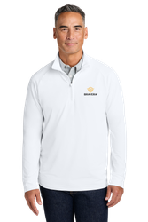 Image of MEN'S Brooks Brothers Luxe Performance 1/4 Zip - BB18214_2Clr