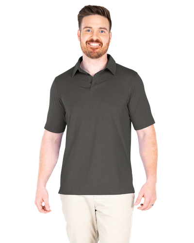 MEN'S Charles River Heathered Eco-Logic Stretch Polo - 3318_1Clr image thumbnail