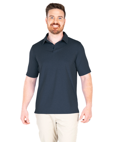 MEN'S Charles River Heathered Eco-Logic Stretch Polo - 3318_1Clr image thumbnail