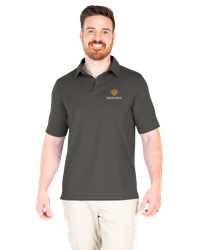 Image of MEN'S Charles River Heathered Eco-Logic Stretch Polo - 3318_2Clr