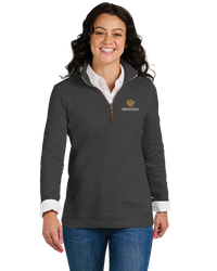 Image of LADIES Charles River Hudson 1/4 Zip - 5411_2Clr