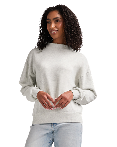 LADIES Charles River Willow Mock-Neck Sweatshirt - 5726_1Clr image thumbnail