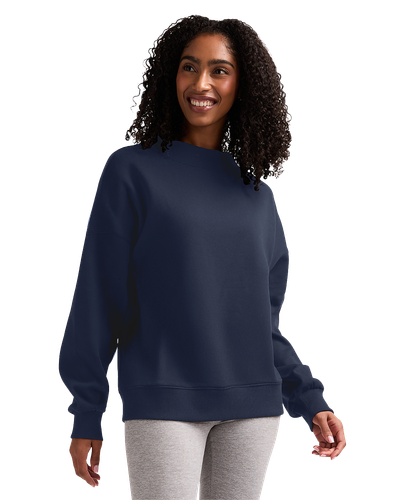 LADIES Charles River Willow Mock-Neck Sweatshirt - 5726_1Clr Front image thumbnail