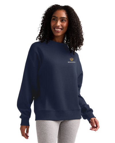LADIES Charles River Willow Mock-Neck Sweatshirt - 5726_2Clr image thumbnail