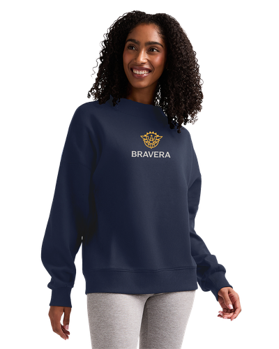 LADIES Charles River Willow Mock-Neck Sweatshirt - 5726_2Clr Front image thumbnail