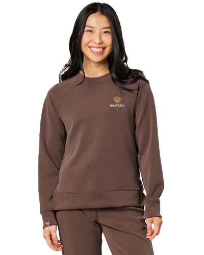 LADIES Storm Creek Comfort Zone Super Soft Modal Blend Crew Neck - 2875S_2Clr image thumbnail