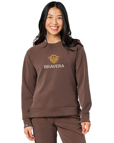 LADIES Storm Creek Comfort Zone Super Soft Modal Blend Crew Neck - 2875S_2Clr Front image thumbnail
