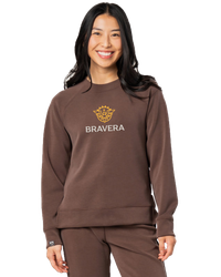 Image of LADIES Storm Creek Comfort Zone Super Soft Modal Blend Crew Neck - 2875S_2Clr Front