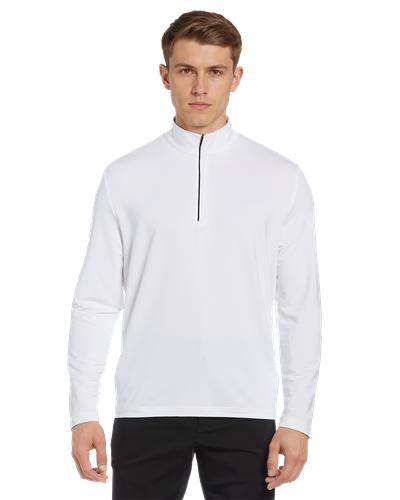 MEN'S Callaway Baby French Terry 1/4 Zip - CGM803_1Clr image thumbnail
