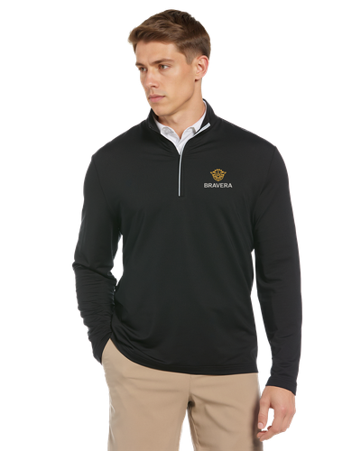 MEN'S Callaway Baby French Terry 1/4 Zip - CGM803_2Clr image thumbnail