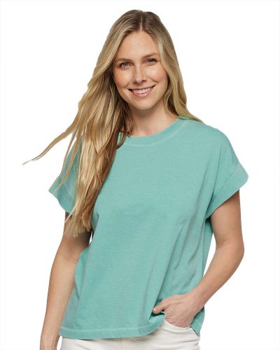 LADIES LAT Relaxed Vintage Wash Tee - 3502_1Clr image thumbnail