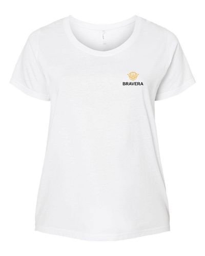 LADIES LAT Curvy Collection Fine Jersey Tee - 3816_2Clr image thumbnail