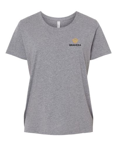 LADIES LAT Curvy Collection Fine Jersey Tee - 3816_2Clr image thumbnail