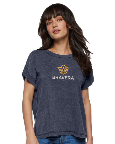 LADIES LAT Relaxed Vintage Wash Tee - 3502_2Clr Front image thumbnail