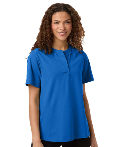 LADIES Devon & Jones Seaton Pebble Textured Polo - DG102W_1Clr image thumbnail
