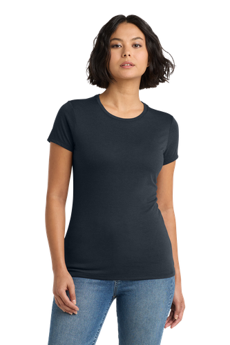 LADIES District Perfect Tri Tee - DM130L_1Clr image thumbnail