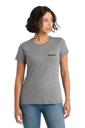 LADIES District Perfect Tri Tee - DM130L_2Clr image thumbnail