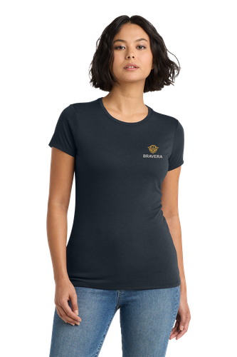 LADIES District Perfect Tri Tee - DM130L_2Clr image thumbnail