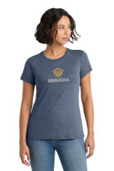 Image of LADIES District Perfect Tri Tee - DM130L_2Clr Front